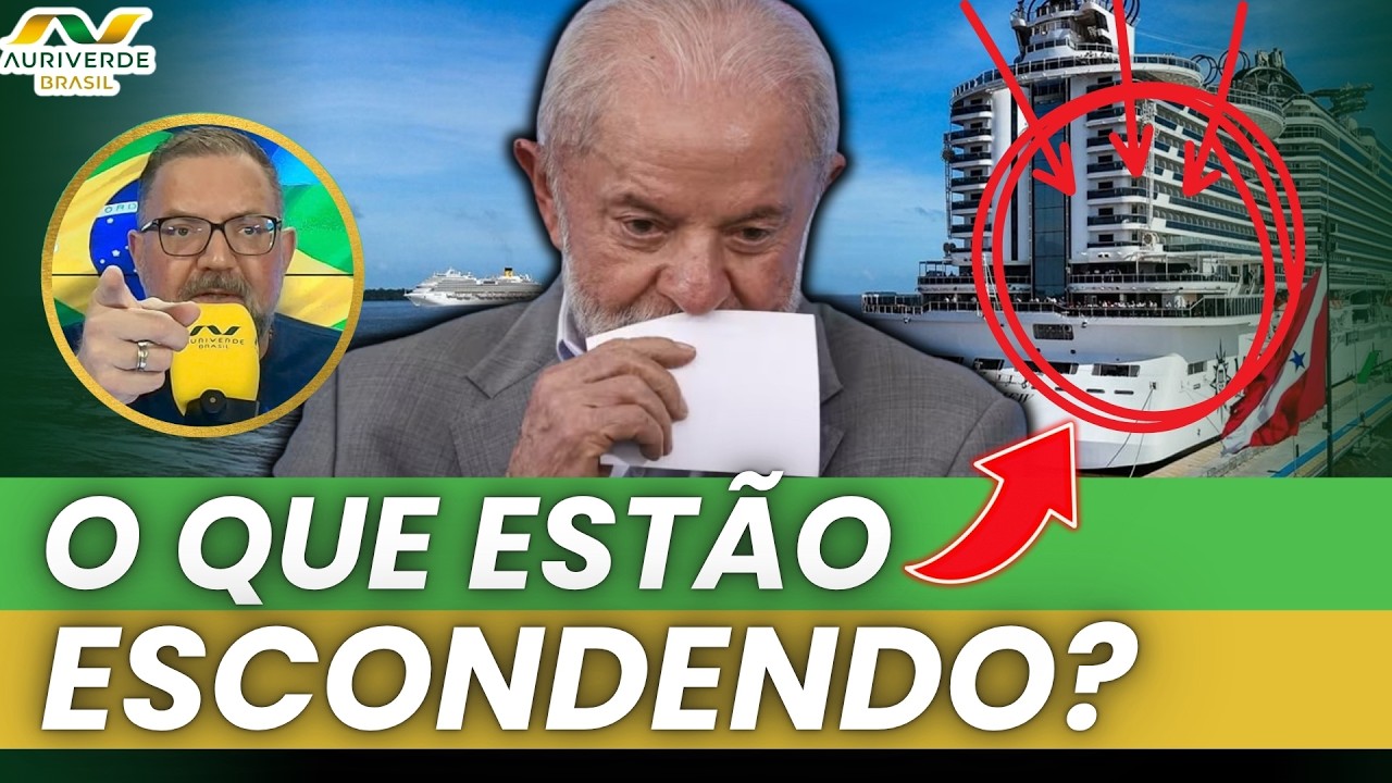 Governo Lula alugou navios para a COP30 por meio de empresa ligada ao sócio de Vorcaro