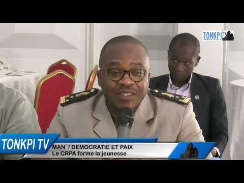MAN / DÉMOCRATIE ET PAIX Le centre de recherche politique d'Abidjan forme la jeunesse.