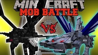 ENDER DRAGON VS ROBO WARRIOR - Minecraft Mob Battles - OreSpawn and Vs Mobs  Mods 