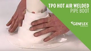 TPO Hot Air Welded Pipe Boot