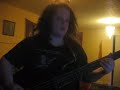 Funk rock blues riff electric bass guitar song idea