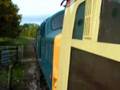 37003 thrashes out of a slack towards Stanhope, 29/10/06