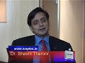 Dr. Shashi Tharoor INMUN webcasting