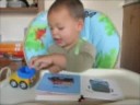 15m baby fascinated with truck 15m baby fascinated with truck