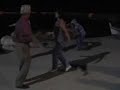 Fishermen and friends dance an informal Karsilamas