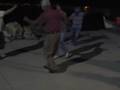 Fishermen and friends dance an informal Karsilamas