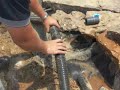 Installing a water garden pond filter part II