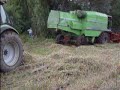 Deutz trekt deutz Topliner combine Loonwerken De Smet M Lede