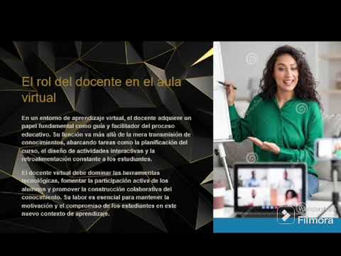 Papel de los alumnos y docentes en el aula virtual – Manejo de ...