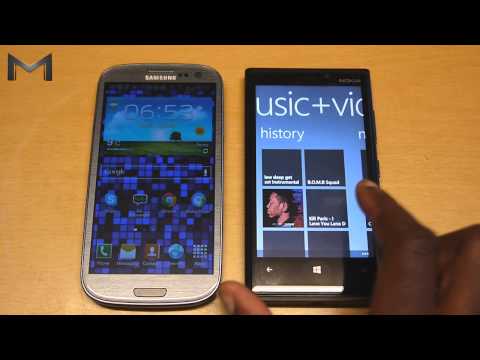 Unboxing + Comparison: Samsung Galaxy S3 vs. Nokia Lumia 920