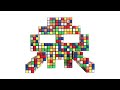 INVADER- Rubix Cubism- Indoor- Part 2 INVADER- Rubix Cubism- Indoor- Part 2