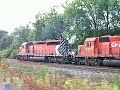 Pacing CP 185 with 3 CP SD40-2\