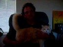 MAN SHOOTS CAT