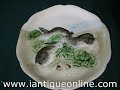Higgins & Seiter Majolica Bunny Plates China Higgins & Seiter Majolica Bunny Plates China