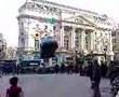 Floating Ford Car - filming at London Picadilly 1