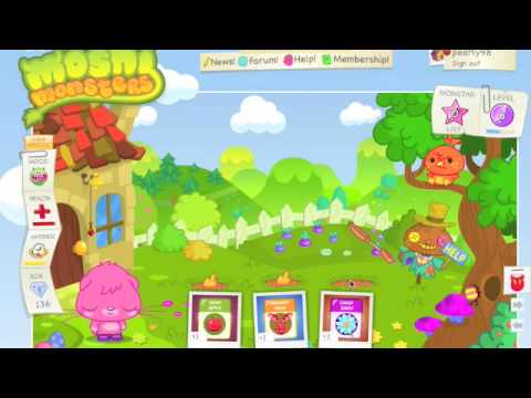 moshi monster games