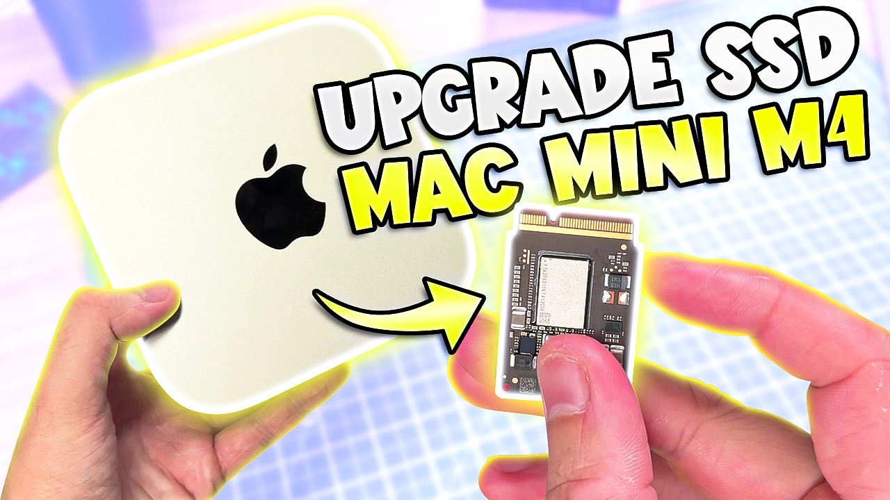 Upgrade de SSD no Mac mini M4: como fazer do jeito certo (passo a passo)