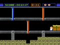 so i decided to go with a nes game. the game was not too bad besides the green screen of death i could see myself enjoying this game. simple concept get this guy from point a to point b without him being harmed by spinning gyros. watch out though rob is one evil son of a bitch if you know what i mean. i do not wish to be killed by gyros while i sleep. i wanna live! why gyromite? well my friend brandy got me a nes for my birthday. i was like awesome. to my surprise it came with rob but it had no game with it. that frugal son of a bitch. who sells a fucking rob without the game come on now. so i had to go on ebay and purchase it. this is the first playing of the game.