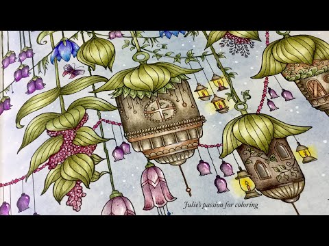 World of flowers by Johanna Basford | julie's passion for coloring