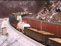 Running meet on CSX at Garrett, PA