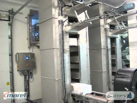 Palletizing solution - New box lift - Sinkaberg