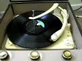 a valve hmv recordplayer plays walter wanderley jet samba from the samba so! lp.