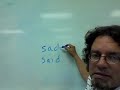 say says said