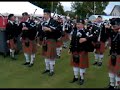 Highland pipers at the Argyllshire gathering at Oban 2007