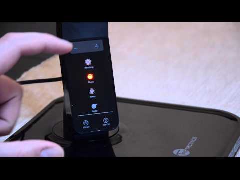 TaoTronics 14W LED Schreibtischlampe - dimmbar - USB-Anschluss für Smartphones/Tablet