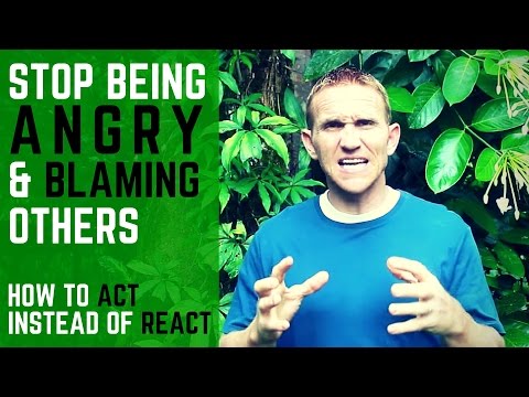 how to act vs react