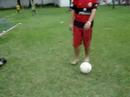 Frankley jogando bola