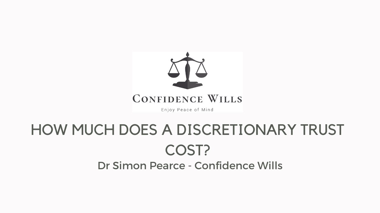 How much does a discretionary trust will cost?