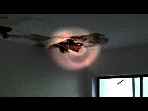 how to find a leak in upstairs bathroom