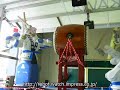 Yaskawa Motoman plays taiko drums