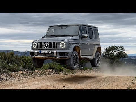 JUMPING with NEW G63 AMG Facelift! ???? Off-Road 2025 Mercedes G63 V8 AMG 4K