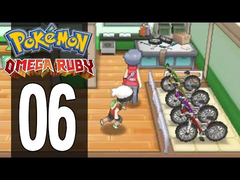 how to use the acro bike in omega ruby