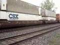 Csx East bound in Fairport NY
