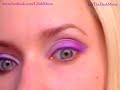 Easy Purple Makeup for Blondes and Brunettes for Blue, Grey, Green, Hazel and Brown Eyes 2011
