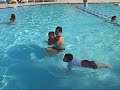 Rak &Daddy at the pool