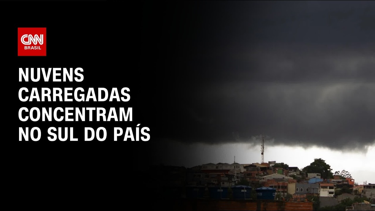 Previsão do tempo: nuvens carregadas concentram no Sul do país | CNN NOVO DIA