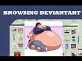 Browsing Deviantart: Inflation