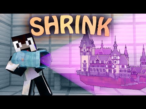 Minecraft | SHRINK MOD Showcase! (SHRINK MOD, SUPERSIZE MOD, MINIATURE MINECRAFT MOD)