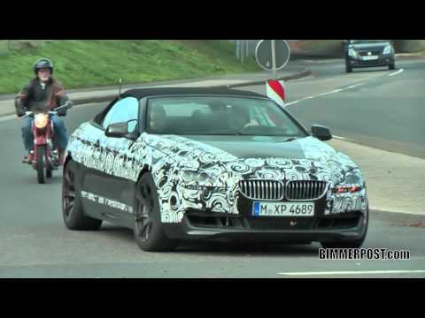 2012 BMW M6 Convertible (F13) Spy Video