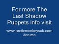 The Last Shadow Puppets Documentary
