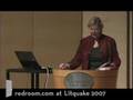 Author, Melodie Bowsher, performs at 2007's Litquake, San Franciso's premier literary festival.