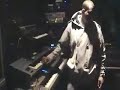 making a beat in the studio