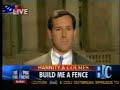 Rick Santorum On FOX News' Hannity & Colmes