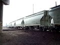 Eastbound BNSF manifest at Grand Crossing, GP60M & GP50