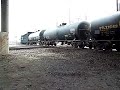 Eastbound BNSF manifest at Grand Crossing, GP60M & GP50
