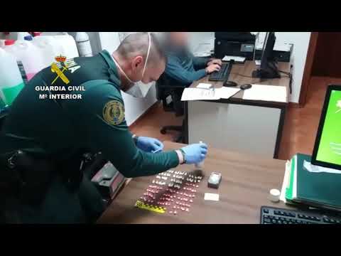 Un detenido por la Guardia Civil en Isla Cristina con 122 dosis de cocaína